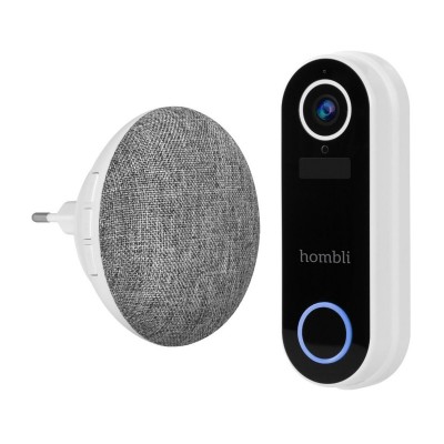 Security Camera Hombli Smart Doorbell 2 Pack White (incl. Chime 2)