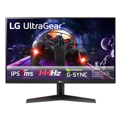Monitor LG UltraGear 24GN600 24" IPS FHD 144Hz Black