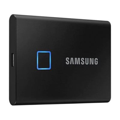 Disco Externo Samsung Portable T7 Touch  SSD 1TB USB 3.2 Prateado