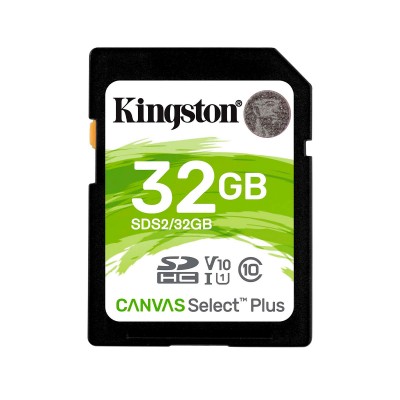 Cartão Memória Kingston Canvas Select Plus C10 microSD 32GB