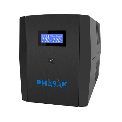 UPS Phasak SIRIUS Interactive 1260VA Black (PH 7312)