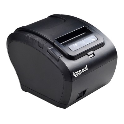 Impressora de Etiquetas Térmica Iggual TP8002 80mm USB/RS232/RJ-45 Preta
