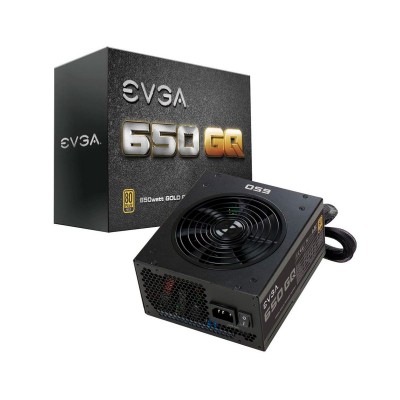 Power Supply EVGA 650 GQ 650W 80 Plus Gold Semi-Modular