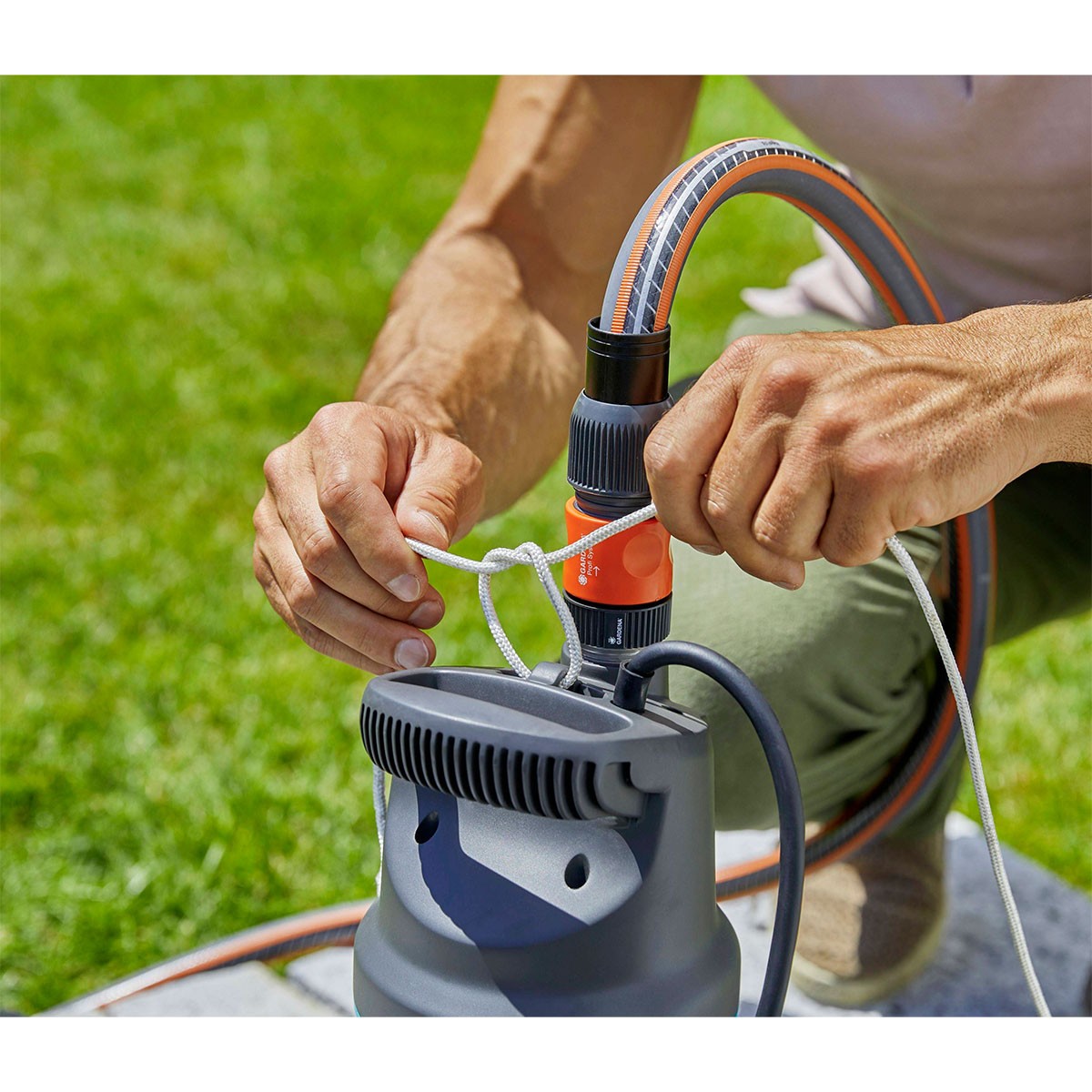 Submersible Pump Gardena 5900/4 automatic 900W Stainless steel