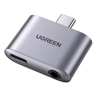 Adapter Ugreen CM231 USB Tipo-C to USB Tipo-C/ USB Tipo-C Grey