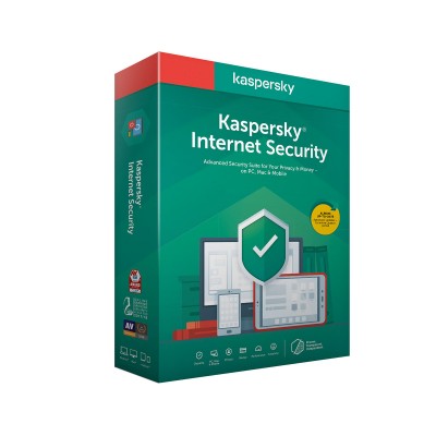 Antivirus Kaspersky  Internet Security 2020 2 Users 1 Ano (BOX ES)