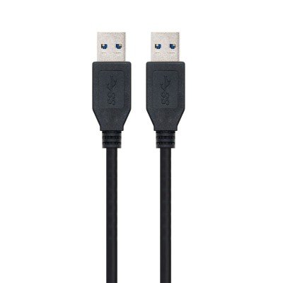Data Cable Ewent 3.0 USB-A para USB-A 1.8m  Black