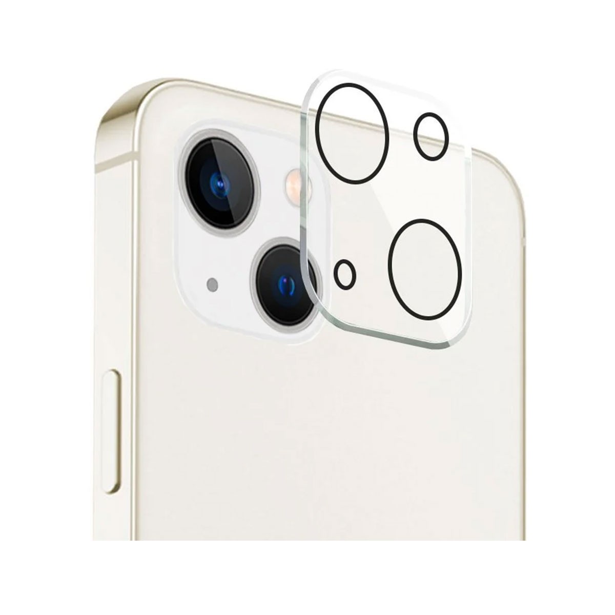 Protector Pantalla Cristal Templado Apple iPhone 13/13 Mini Camara trasera