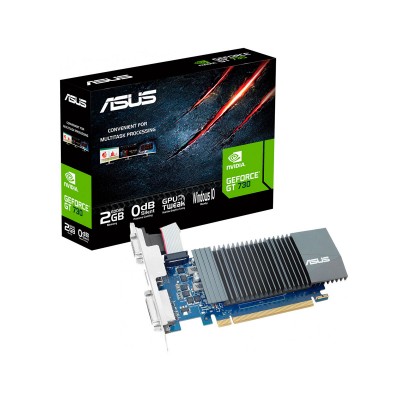 Graphics Card Asus GeForce GT 730 2 GB GDDR5 Black