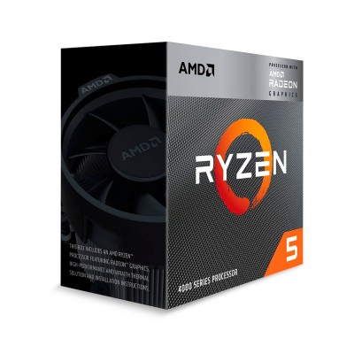 Procesador AMD Ryzen 5-4600G 6-core 3.70GHz c/Turbo 4.2GHz 8MB