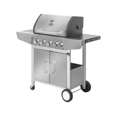 Gas grill Teesa Barbecue 5000 Master 14,4 kW Stainless steel (TSA0096Q)