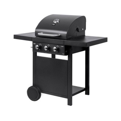 Gas grill Teesa Barbecue 3000 9kW Black (TSA0081)