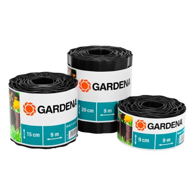 Garden Fence Gardena 9m Black (530-20)