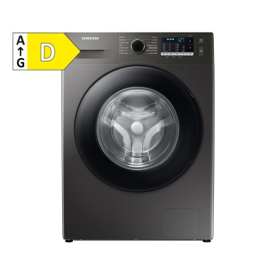 Máquina de Lavar Roupa Samsung 8Kg 1400RPM Inox (WW80TA046AX)