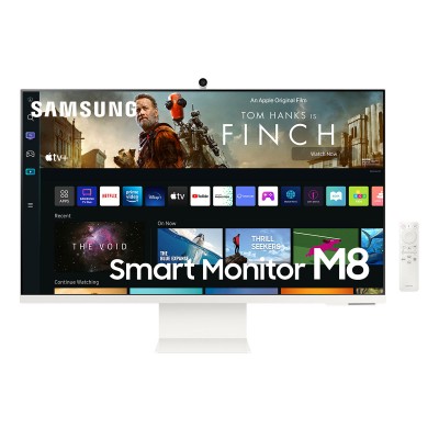 Monitor Samsung M8 32" VA 4K UHD Smart TV Branco (LS32BM801UUXEN)