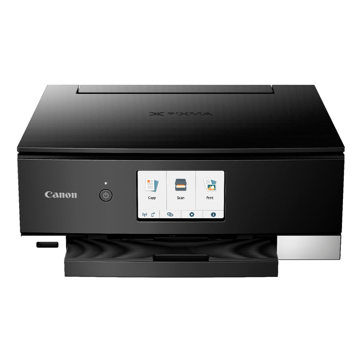 Multifunction Printer Canon PIXMA TS8350A WiFi/ Duplex Black You Get