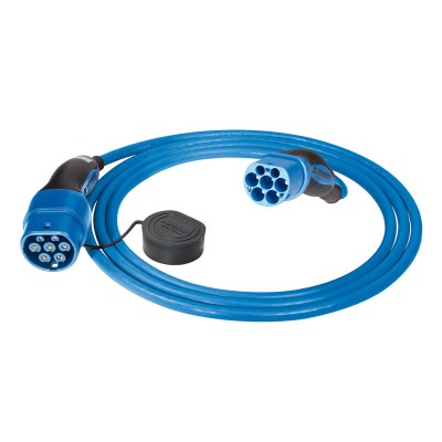 Charging Cable Mennekes Type 2 4.6kW 20A 7.5m Blue (36244)