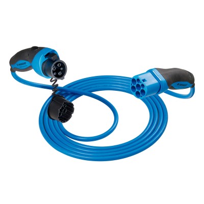 Charging Cable Mennekes Type 2 3.7kW 20A 7.5m Blue (36283)