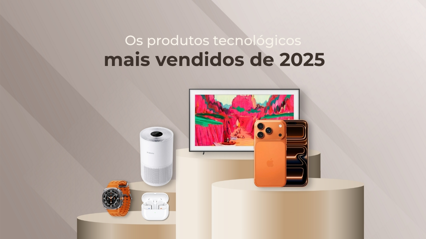 Os produtos tecnológicos mais vendidos de 2025