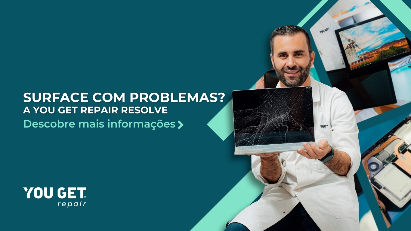 Surface com problemas? A You Get Repair Resolve