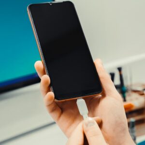 Samsung Galaxy com o conector de carga avariado