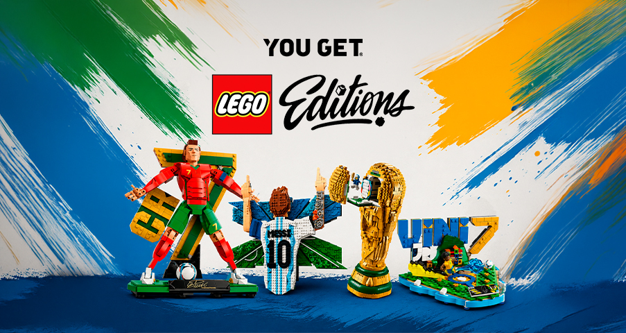 Estes LEGO de futebol podem tornar