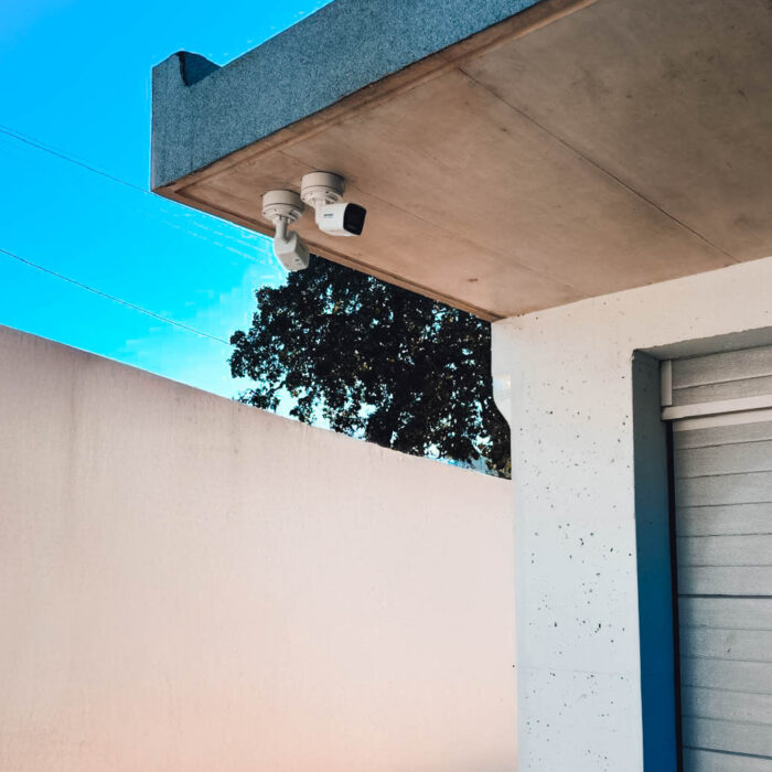 Câmara de segurança numa moradia